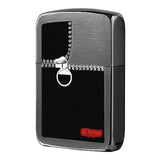Zippo 1941 Black Chrome Zipper Lighter 28326