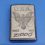 Zippo USA Since 1932 High Polish Chrome 28357