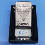 Zippo USA Since 1932 High Polish Chrome 28357