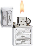 Zippo Stamp High Polish Chrome 28381