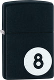 Zippo 8 Ball Black Matte 28432