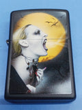 Zippo Screaming Vampire Black Matte 28435