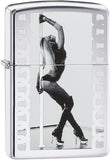 Zippo Sexy Pole Dancer High Polish Chrome 28448