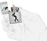 Zippo Sexy Pole Dancer High Polish Chrome 28448
