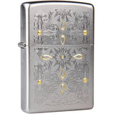 Zippo Classical Curve Satin Chrome 28457