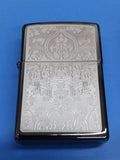 Zippo Oriental Abstract Black Ice 28469