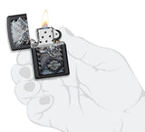 Zippo Harley-Davidson Logo and Eagle Black Matte 28485