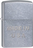 Zippo Made in USA Street Chrome 28491