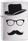Zippo Invisible Man Brushed Chrome 28648
