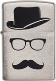 Zippo Invisible Man Brushed Chrome 28648