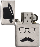Zippo Invisible Man Brushed Chrome 28648