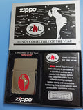 Zippo Windy Girl 2013 Collectible of the Year Brushed Chrome 28729