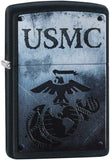 Zippo U.S. Marine Corps. Black Matte 28744