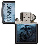 Zippo U.S. Marine Corps. Black Matte 28744