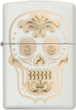 Zippo Sugar Skull White Matte 28792