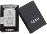 Zippo Fleur-de-lis Crown with Swarovski Crystals High Polish Chrome 28805
