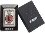 Zippo Trading Cards Brushed Chrome 28831