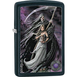 Zippo Anne Stokes Maiden and Reaper Black Matte 28856