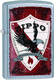 Zippo Shield Street Chrome 28867