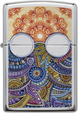 Zippo Bohemian Chic High Polish Chrome 28871