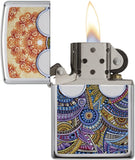 Zippo Bohemian Chic High Polish Chrome 28871