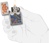 Zippo Bohemian Chic High Polish Chrome 28871