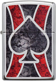 Zippo Spade Fusion High Polish Chrome 28952