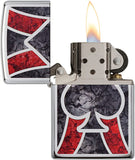Zippo Spade Fusion High Polish Chrome 28952