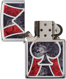 Zippo Spade Fusion High Polish Chrome 28952