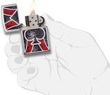 Zippo Spade Fusion High Polish Chrome 28952