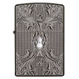 Zippo Crystal Lattice Black Ice Armor 28956