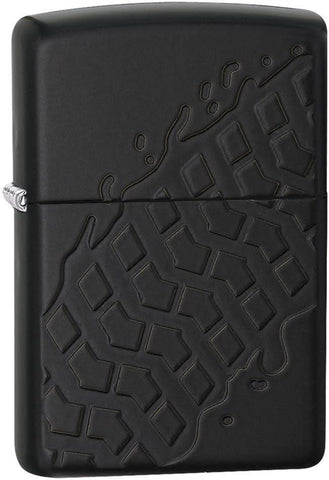 Zippo Tire Tread Armor Black Matte 28966
