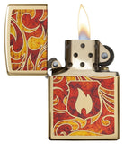 Zippo Shield High Polish Brass 28975
