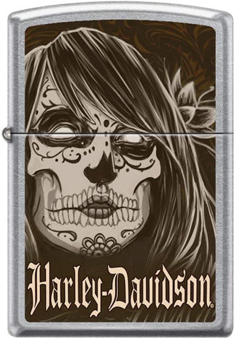 Zippo Harley Davidson Street Chrome Color Imaging 28976