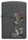 Zippo Skull Couple Iron Stone 28987