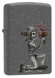 Zippo Skull Couple Iron Stone 28987