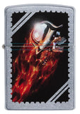 Zippo Chrome Skull Street Chrome 29067