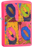 Zippo Pop Lips Neon Pink 29086