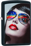 Zippo Bright Lights Lady Black Matte 29090