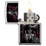 Zippo Anne Stokes Grim Reaper with Scythe Guitar 29109