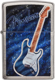 Zippo Fender Guitar Brushed Chrome 29128