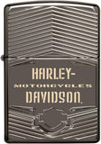 Zippo Harley-Davidson Logo Black Ice 29165