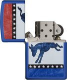 Zippo Democratic Donkey Royal Blue Matte 29166