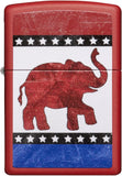 Zippo Republican Elephant Red Matte 29167