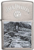 Zippo Jack Daniel's Series 7 Brushed Chrome 29179