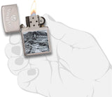 Zippo Jack Daniel's Series 7 Brushed Chrome 29179