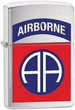 Zippo U.S. Army 82nd Airborne Brushed Chrome 29181