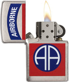 Zippo U.S. Army 82nd Airborne Brushed Chrome 29181