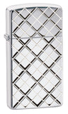 Zippo Slim Argyle Deep Carve 29186