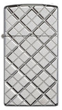 Zippo Slim Argyle Deep Carve 29186